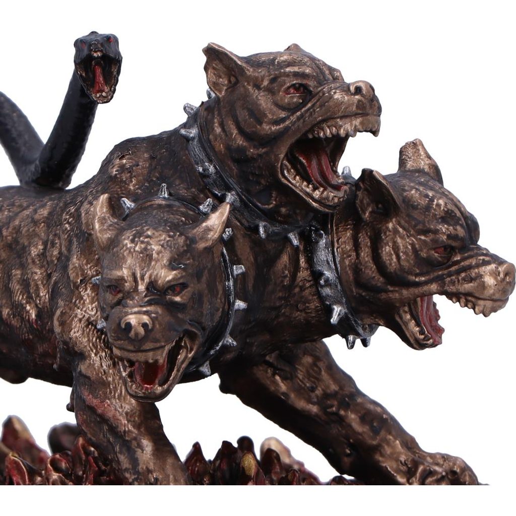 Cerberus, the Hell Hound, rendered as a figurine by Wulfland.